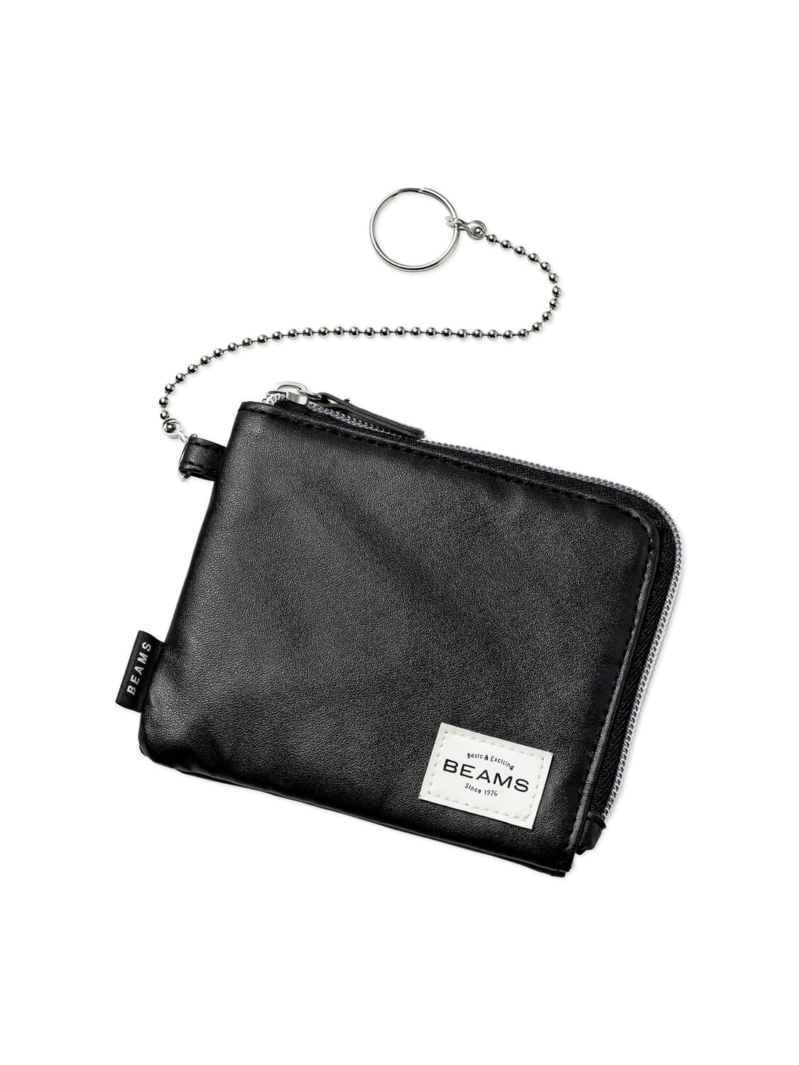 BEAMS 빔즈 하프 Zip 지갑 새상품 상품이미지1