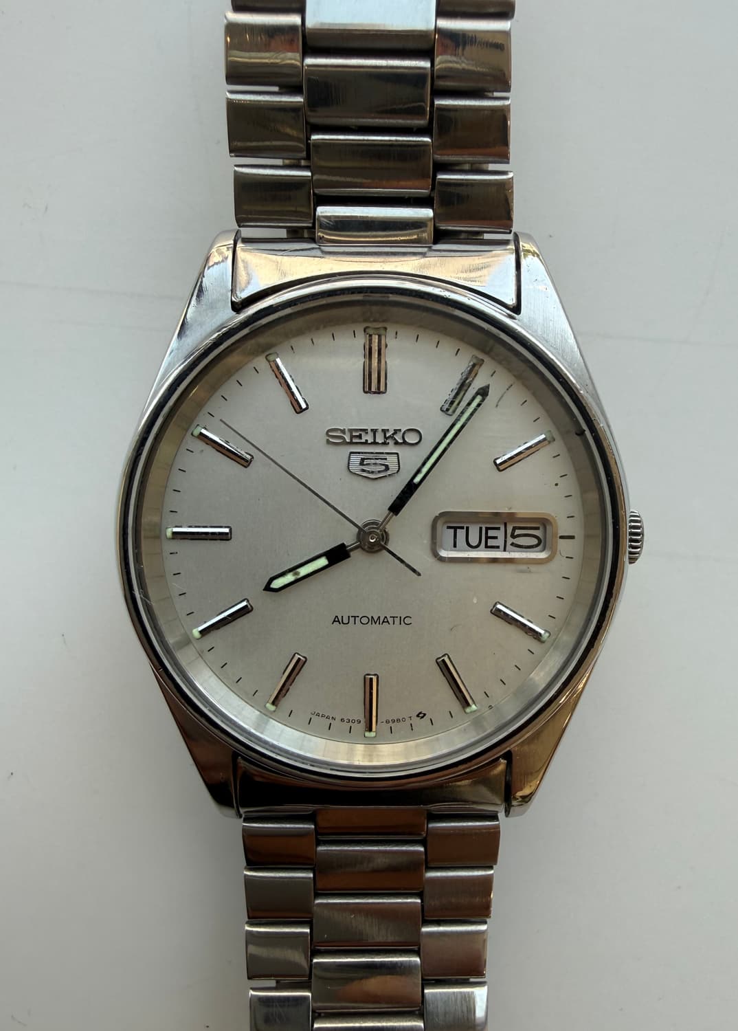 80s Seiko5 Automatic Day-Date 세이코 빈티지 시계 상품이미지3