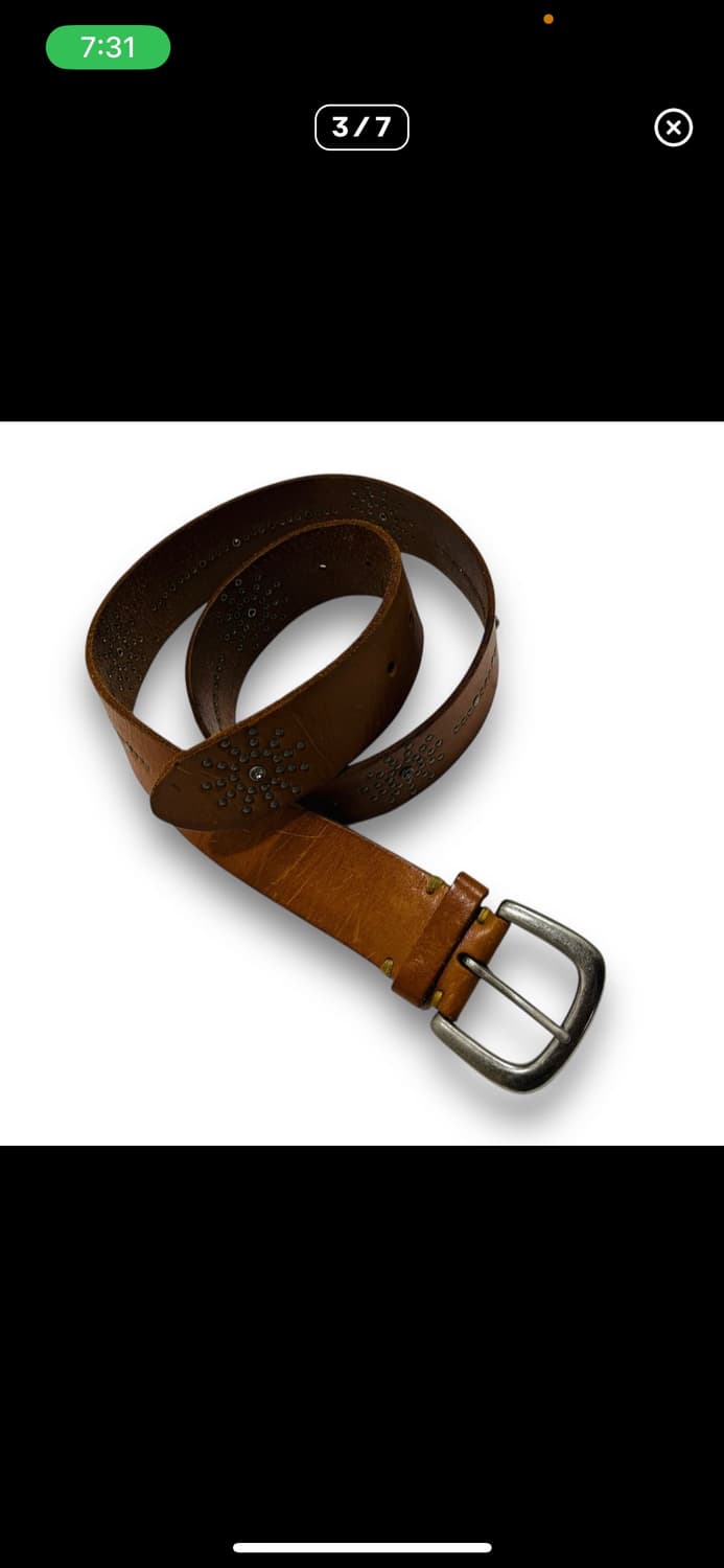 웨스턴 가죽 벨트 상품이미지3