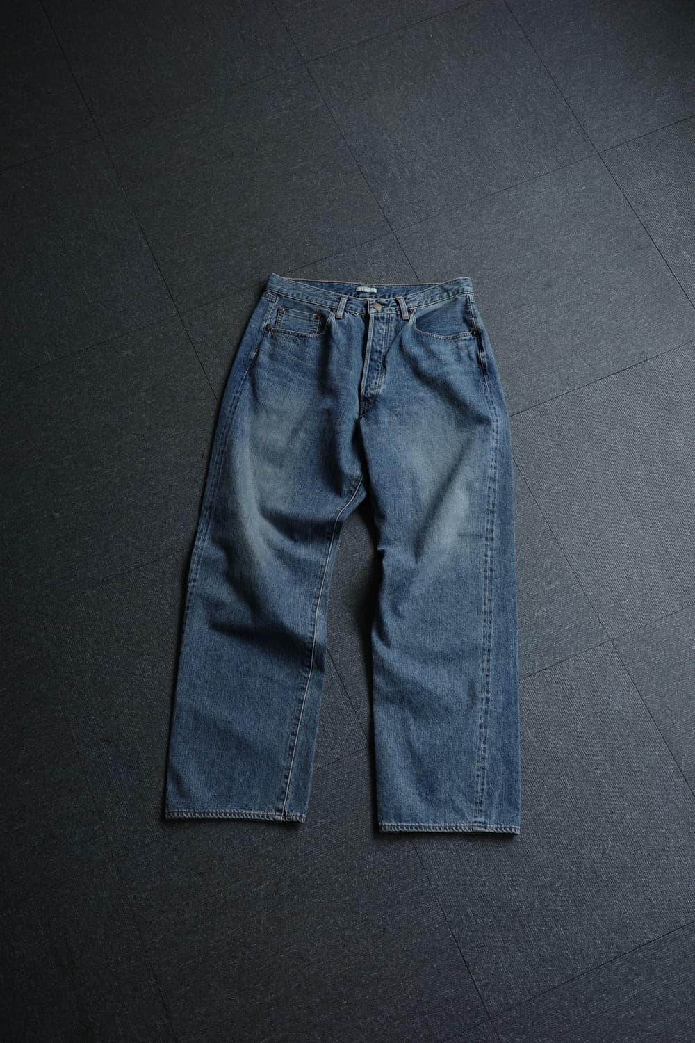 울테리어 빈티지 워시드 셀비지 데님 5p 팬츠 상품이미지1