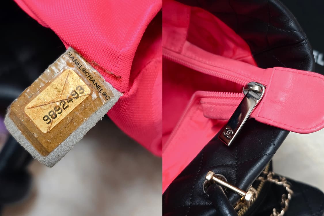 샤넬깜봉숄더백 + 샤넬깜봉반지갑 정품 상품이미지7