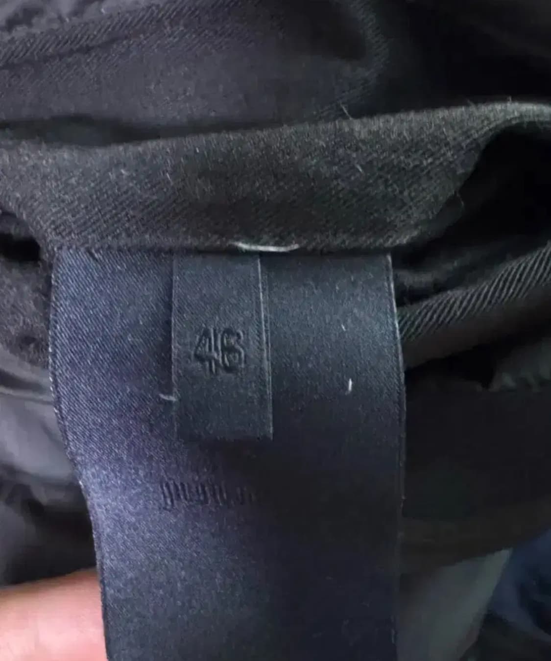 준지 양털 롱패딩 블랙 46 상품이미지9