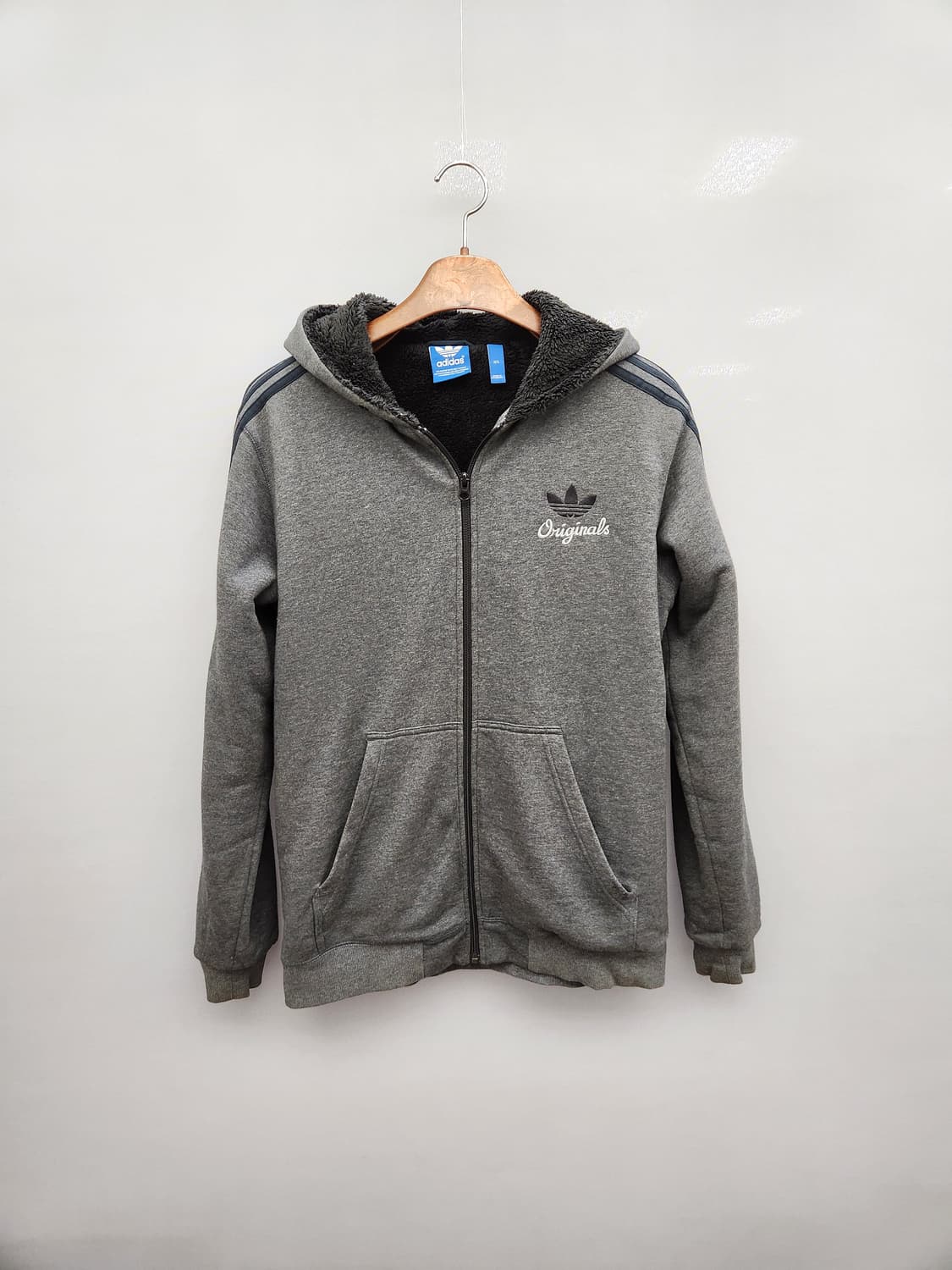 아디다스 오리지널 기모 후드집업 상품이미지1