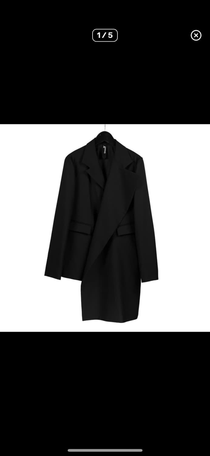 요지야마모토 비대칭 블레이저 상품이미지1