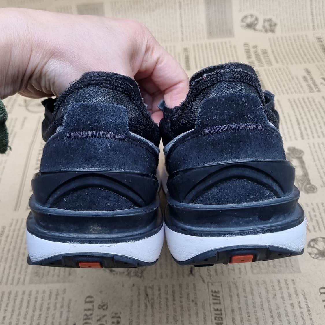 나이키 와플원 블랙 남성운동화260 상품이미지4