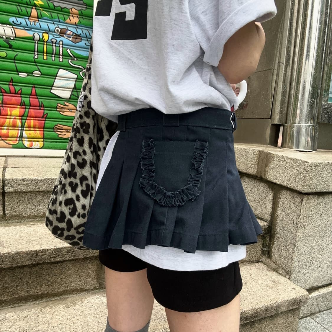 디키즈 레이어드 플리츠 스커트 상품이미지10