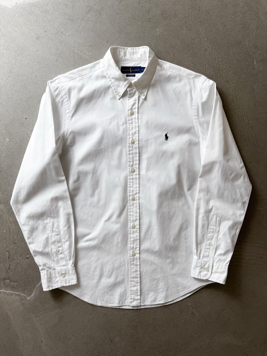 Polo Ralph Lauren Cotton White Shirt 상품이미지3