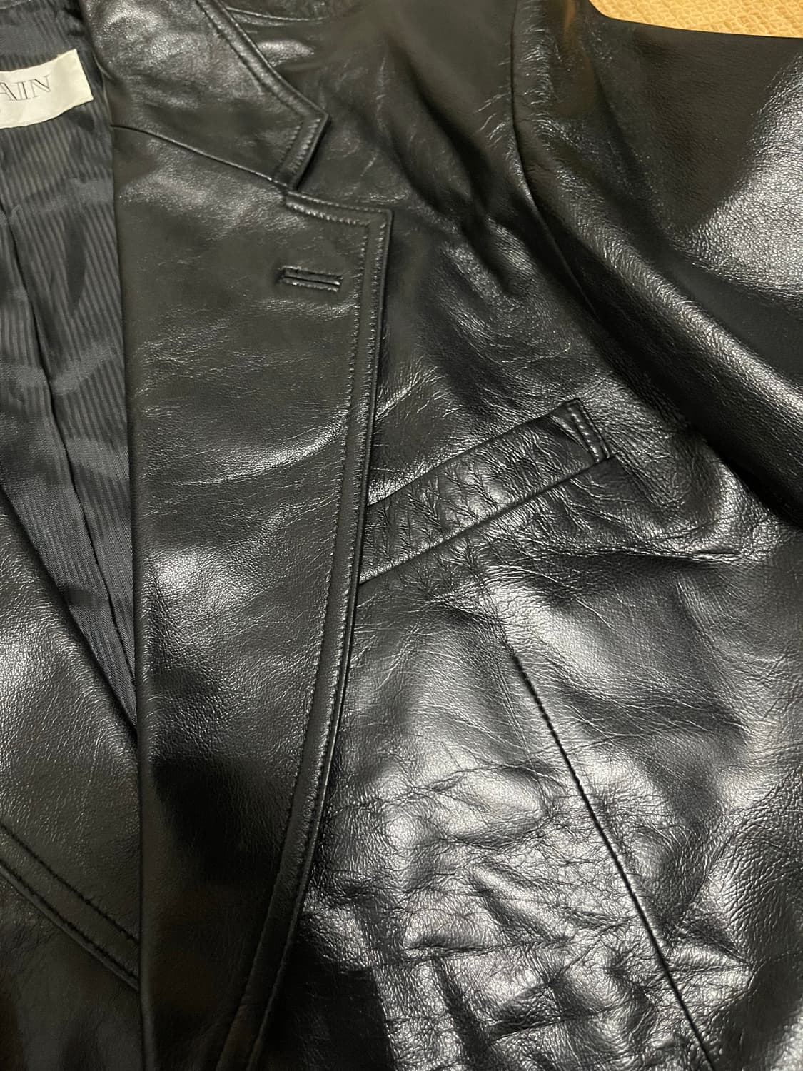 M 발망 양가죽 자켓 상품이미지6