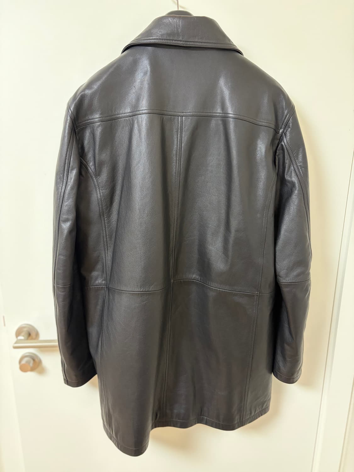 sunflower 썬플라워 레더코트 상품이미지2