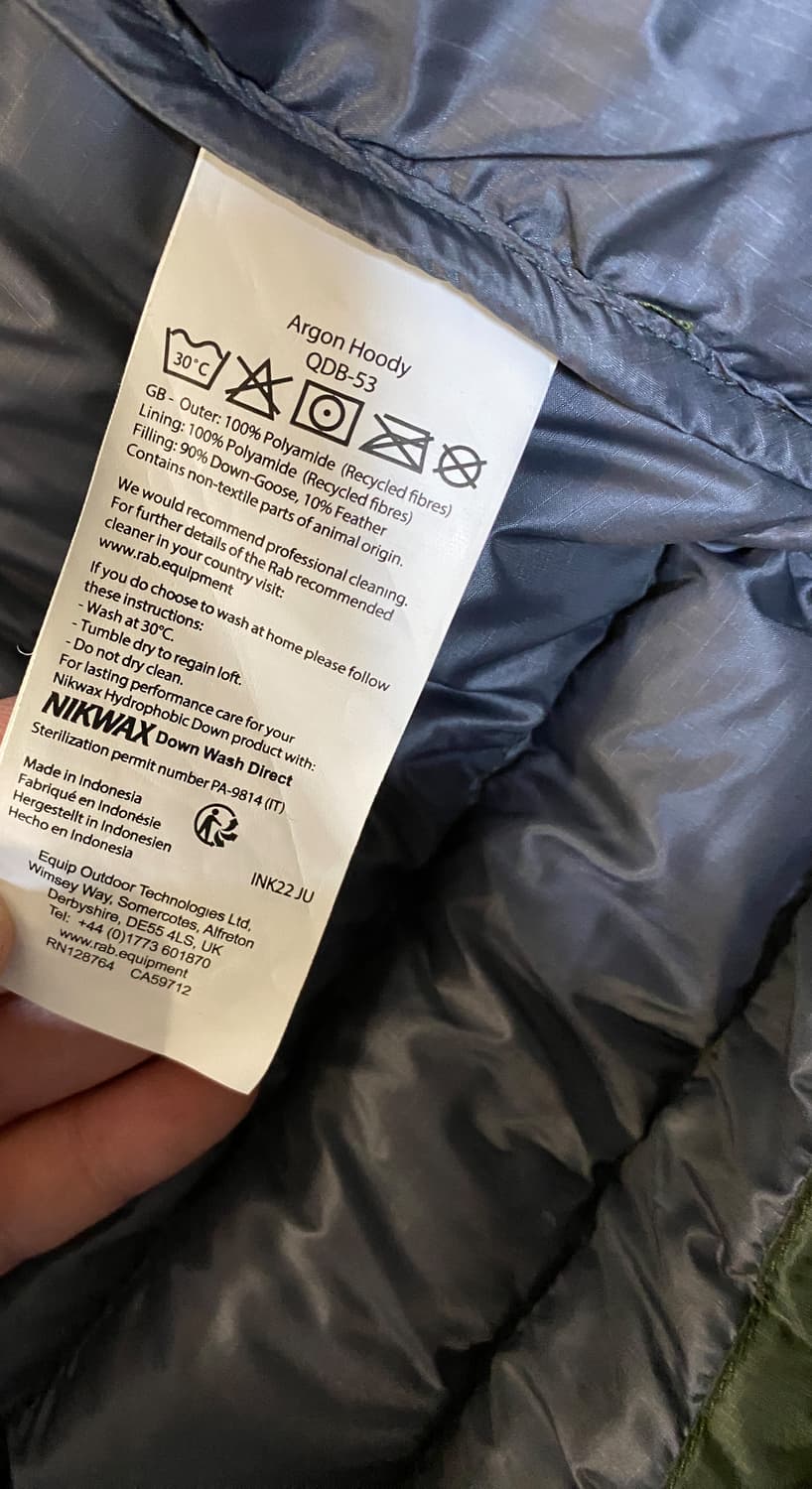 [L] RAB 아르곤 패딩 상품이미지3