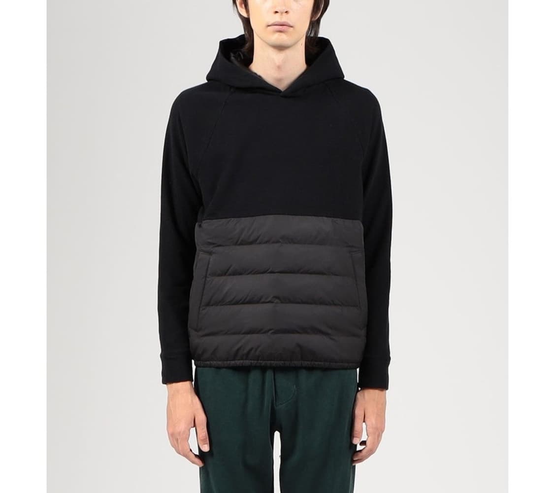 (정품/새상품) 제임스펄스 남성 블랙 풀오버 믹스 구스다운 후드 상품이미지7