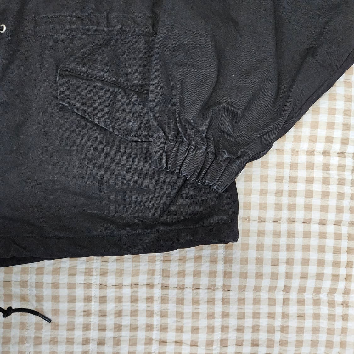 라퍼지스토어 피쉬테일 숏 파카 자켓 남자100 상품이미지4