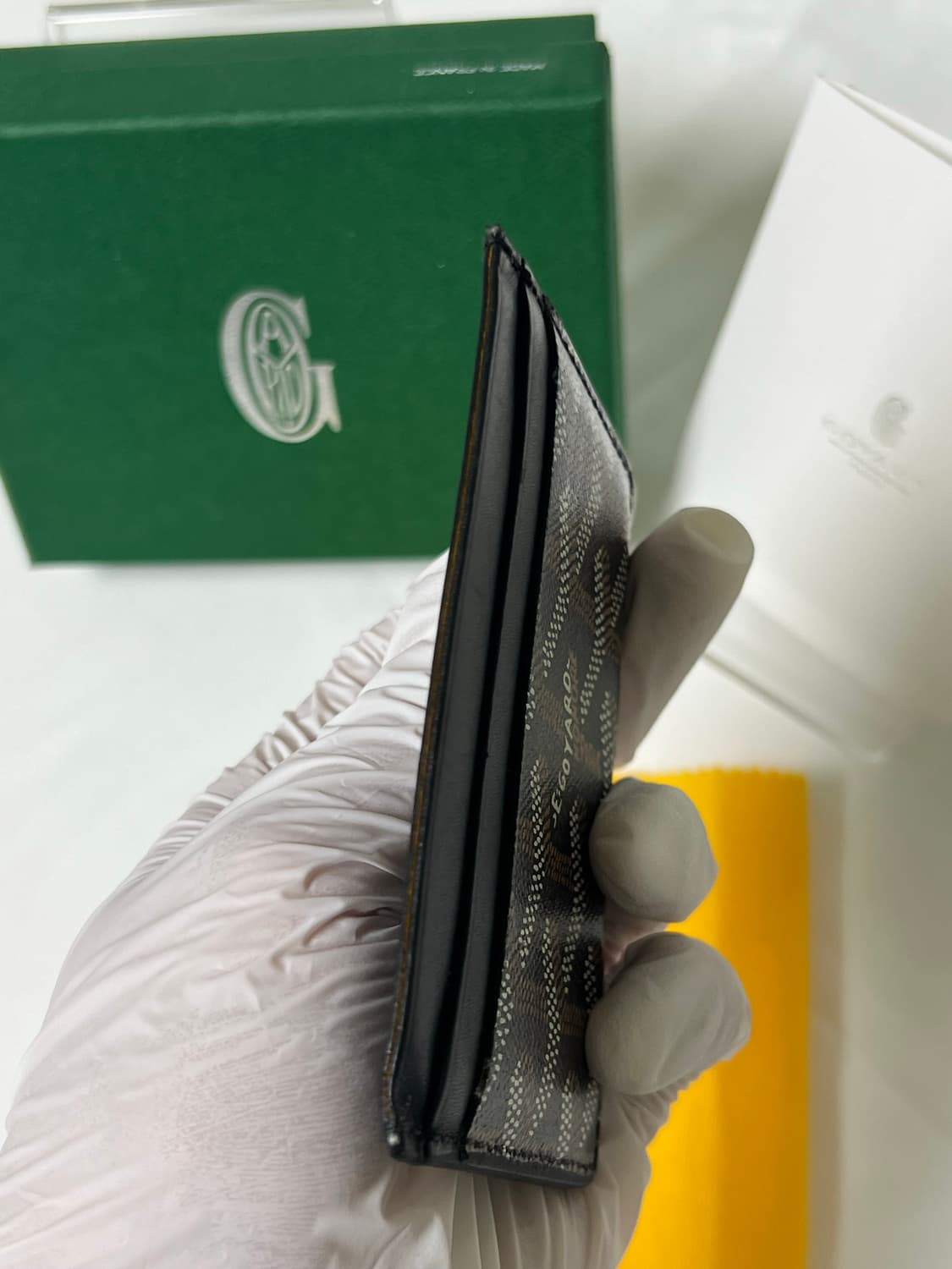 [정품] 고야드 생쉴피스 카드지갑 블랙 상품이미지5