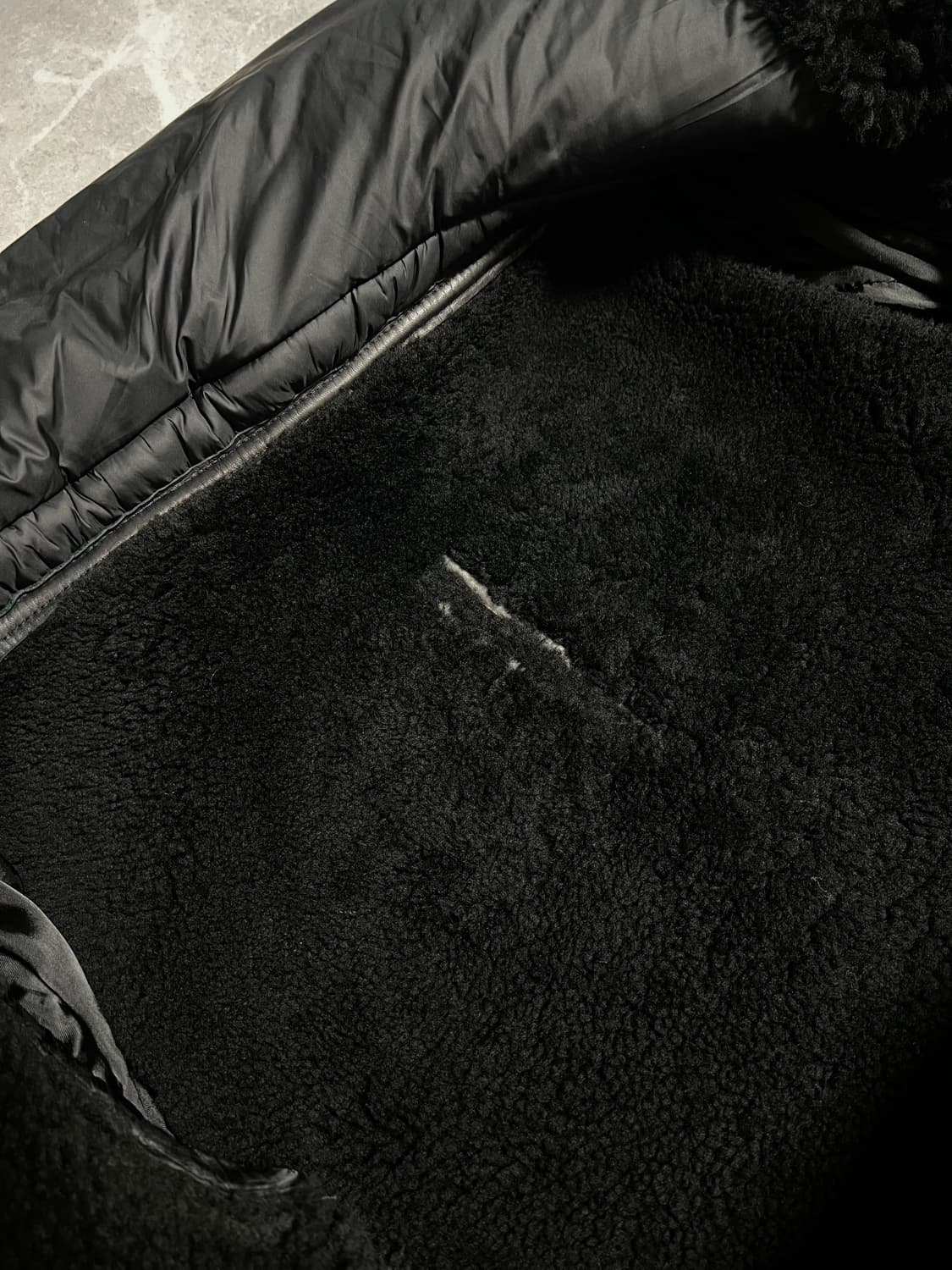 릭오웬스 나스카 시어링 하이넥 무스탕 40 상품이미지8