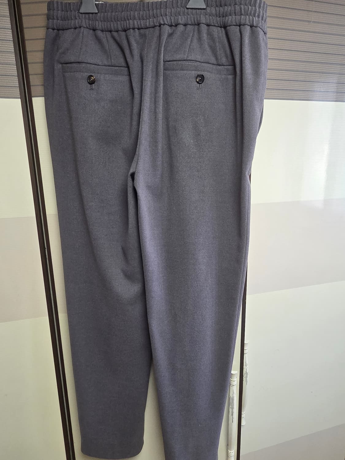 시스템 옴므 슬랙스 그레이 상품이미지2