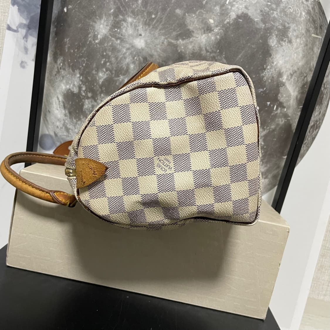 정품 27x19) 루이비통 스피디 토드백 상품이미지5