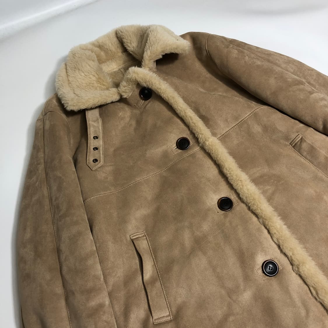 링서울 무스탕 롱코트  상품이미지4