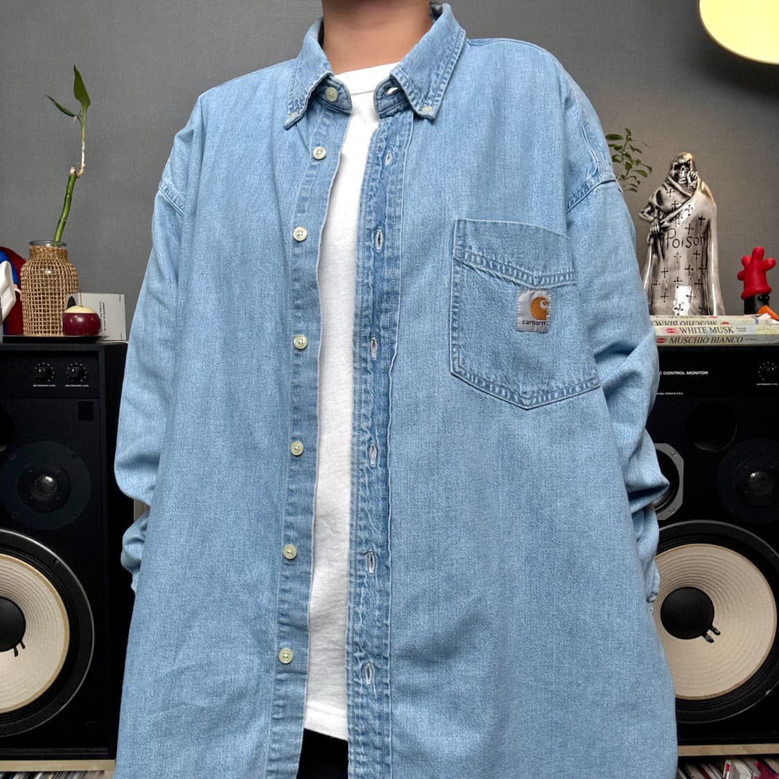 칼하트 데님셔츠 상품이미지1