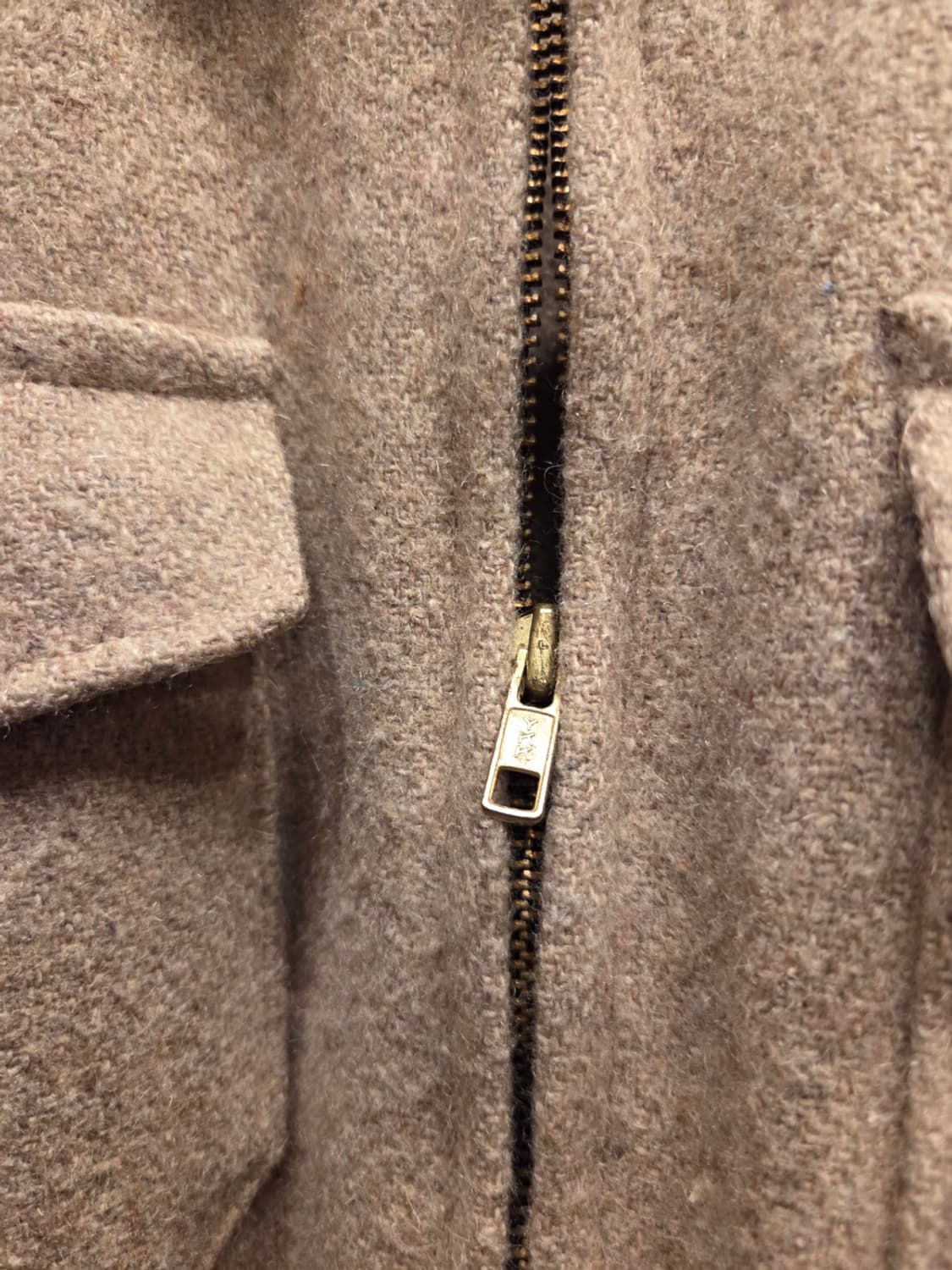 멜톤 헤비멜톤울 트러커자켓  상품이미지8