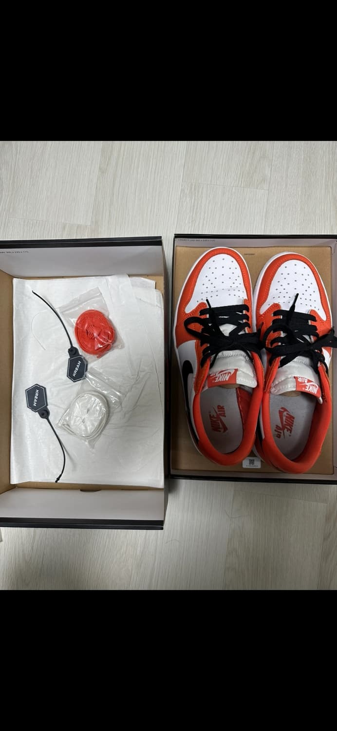 나이키 조던 로우 og 스타피쉬 275 사이즈 상품이미지1