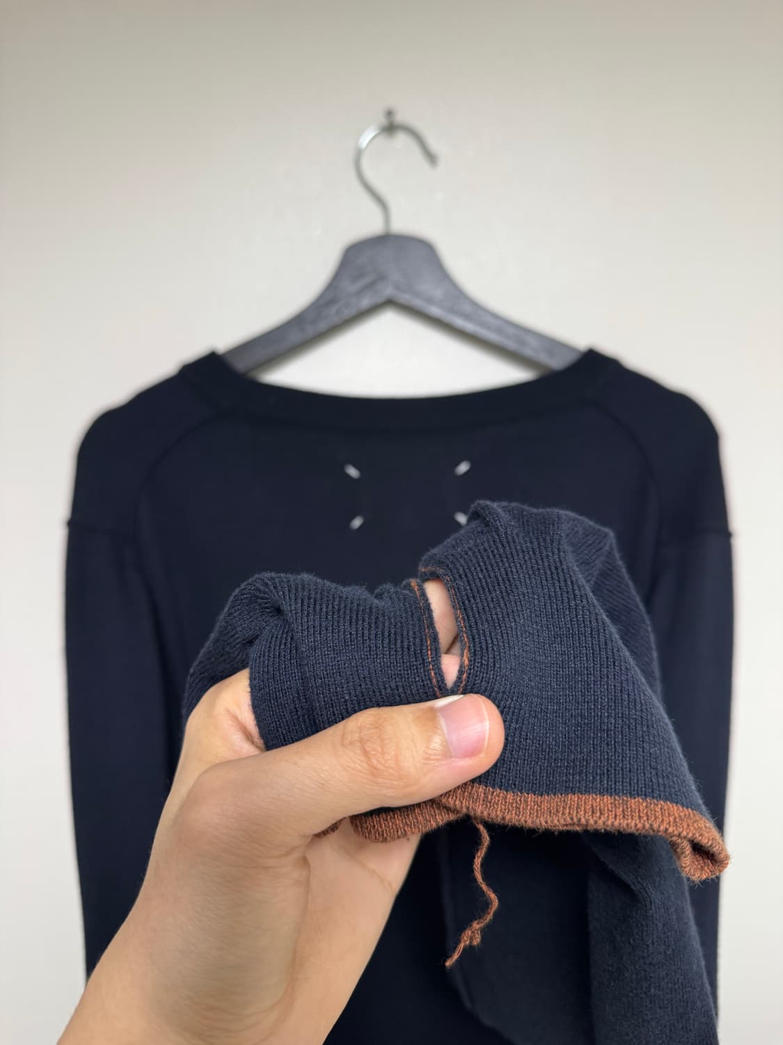 마르지엘라 엘보우패치 니트 상품이미지4