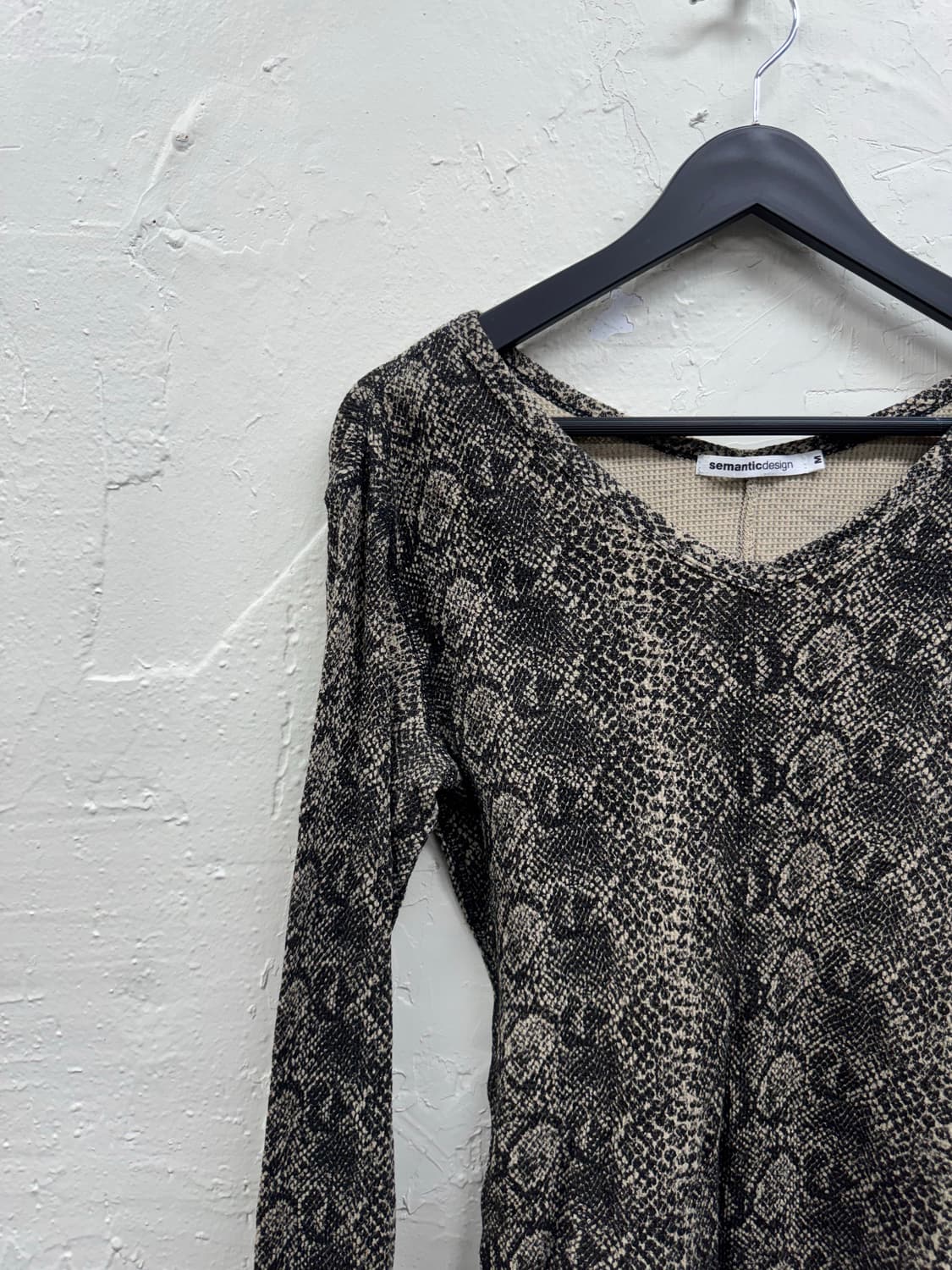 Semantic design 00s archive python ribbe 상품이미지3