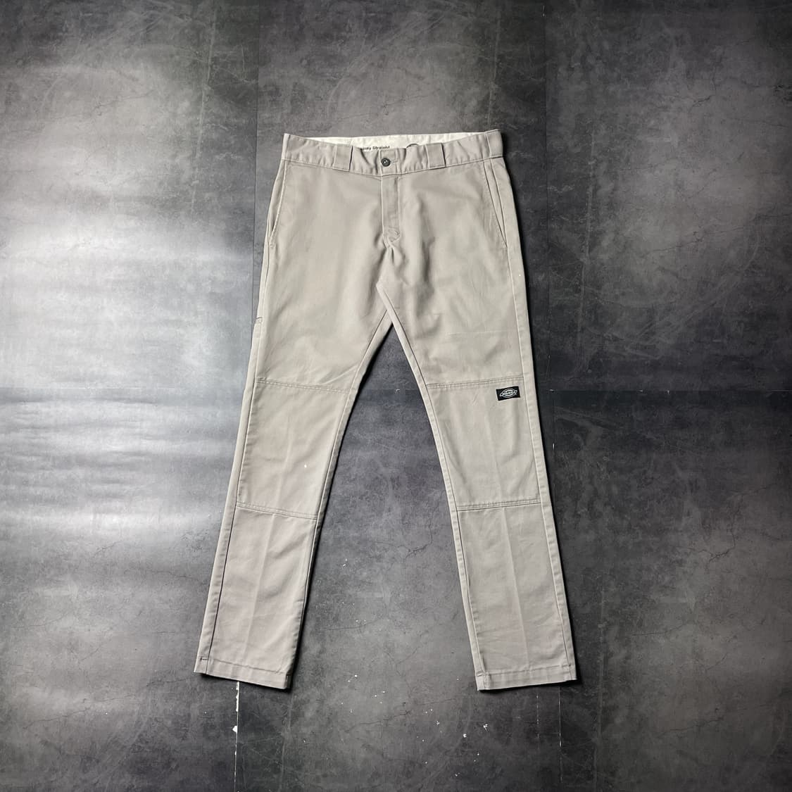 DICKIES 디키즈 라이트그레이 더블니 워크 팬츠 A00875 상품이미지1