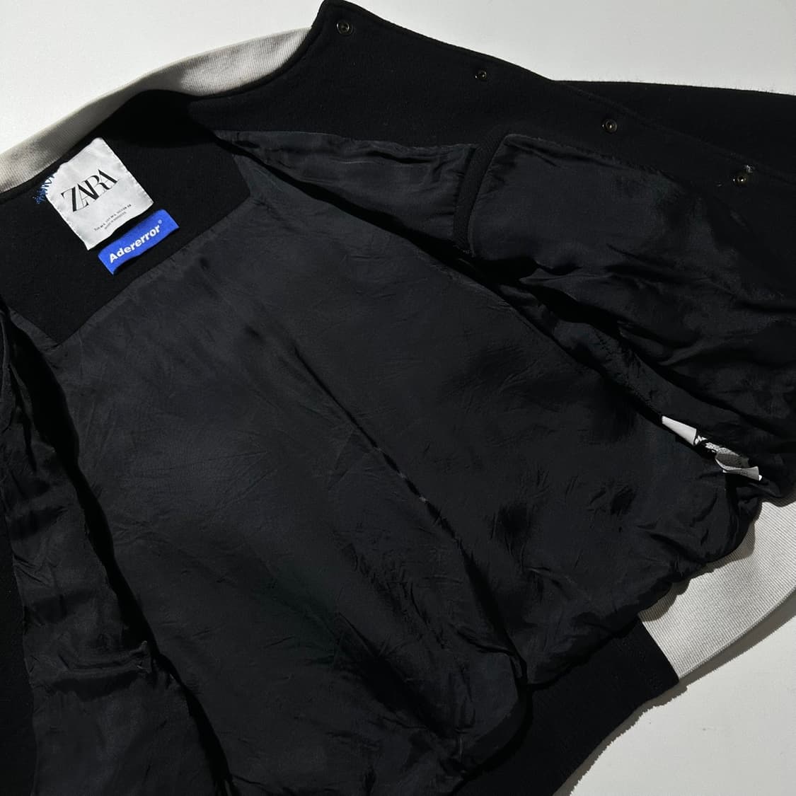 아더에러 x 자라 자더에러 울 블렌드 봄버 자켓 M-L 상품이미지8