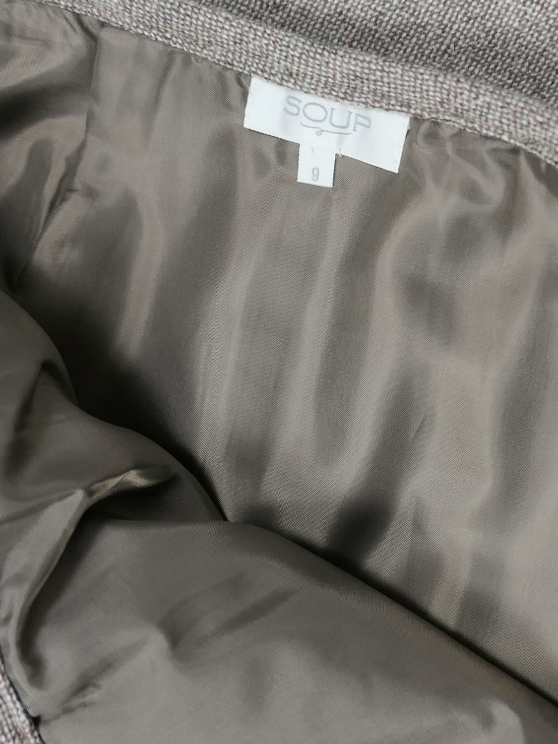 Soup wool button skirt 상품이미지5