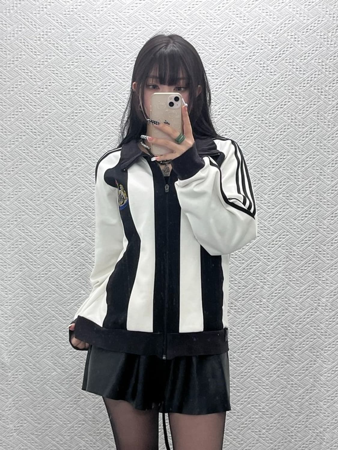 아디다스 빈티지 레트로 스포티 뉴캐슬 져지 집업 105 C10190 상품이미지2