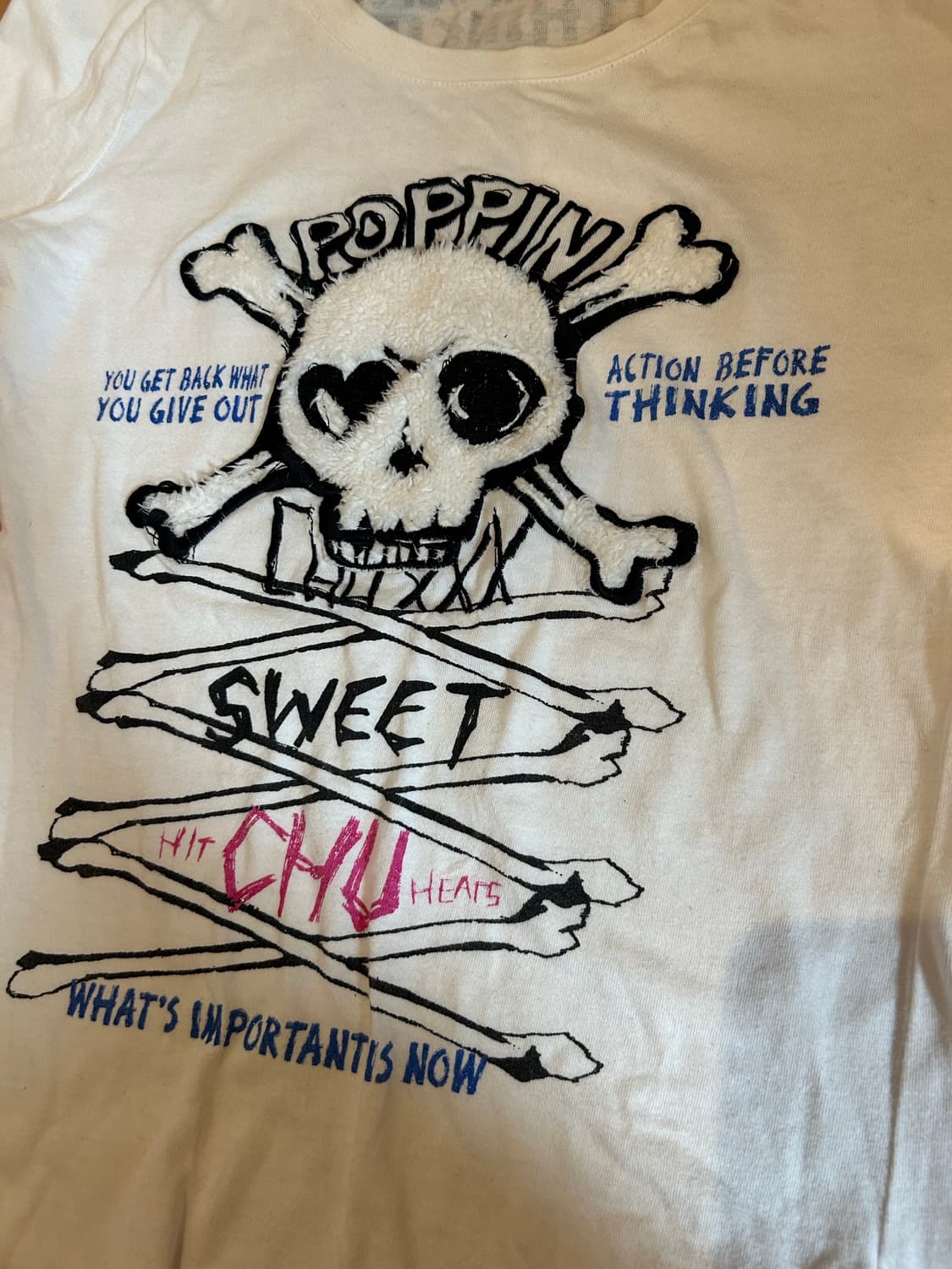 펑크 스컬 해골 롱슬리브 상품이미지3