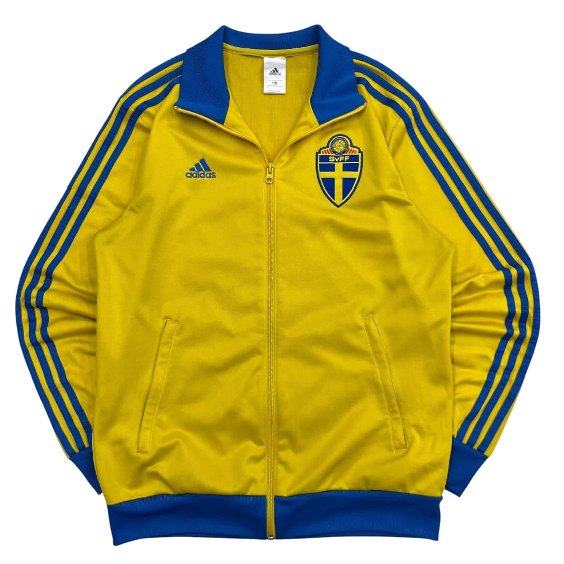 아디다스 스웨덴 블루라인 옐로우 트랙탑 105 상품이미지4