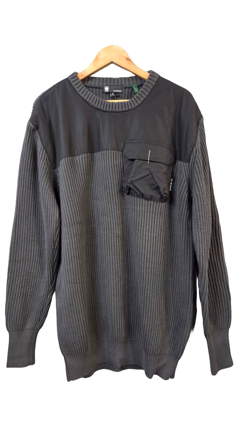 G-Star RAW 니트 스웨터 그레이(XL) 상품이미지1