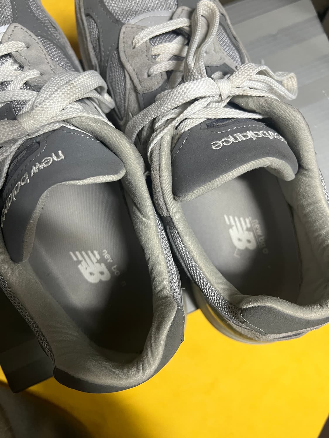 뉴발란스 992 메이드 인 USA 그레이 - D 스탠다드 상품이미지5