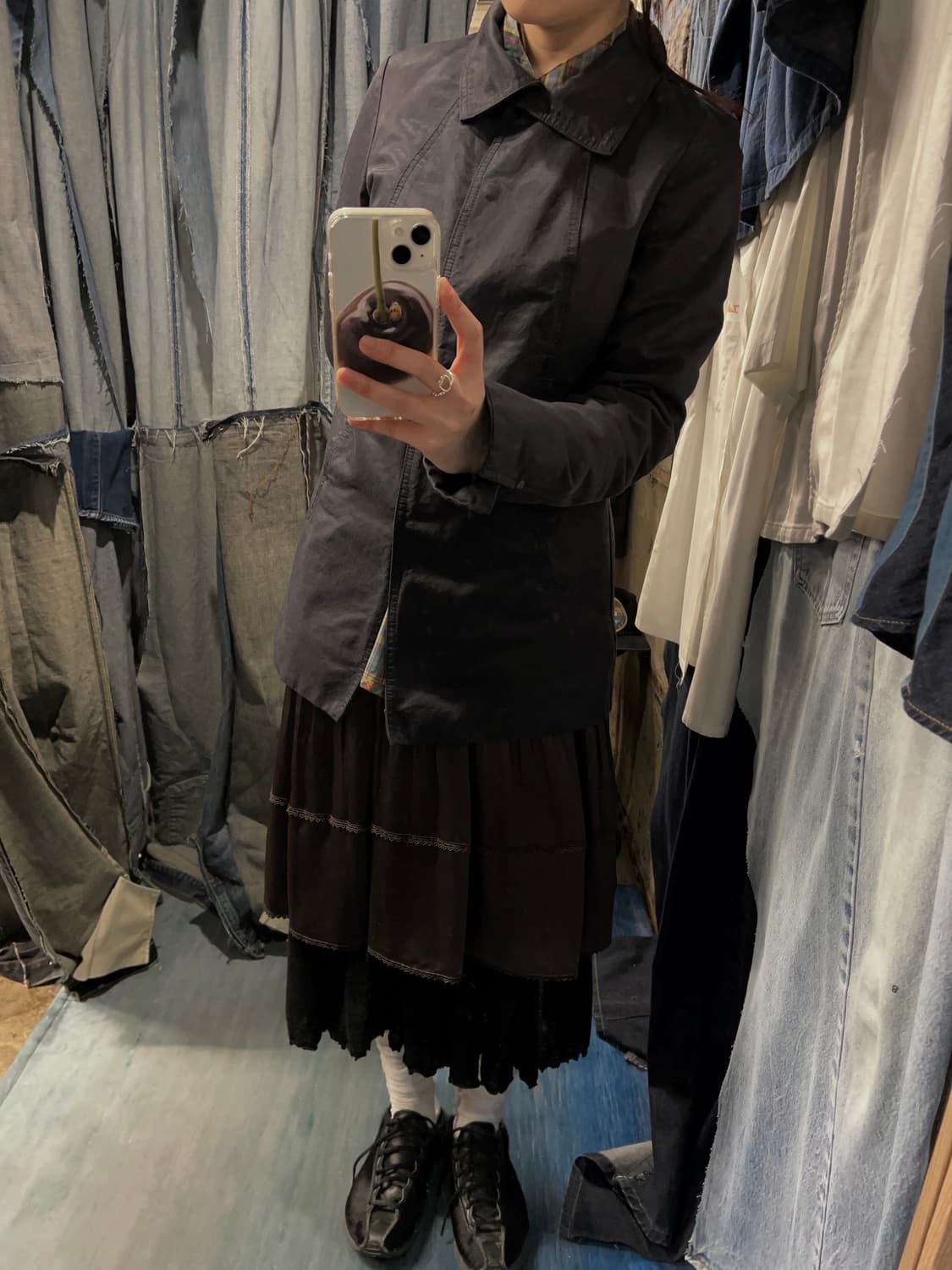 26-28inch ) HIROKO BIS Layered Skirt 상품이미지2