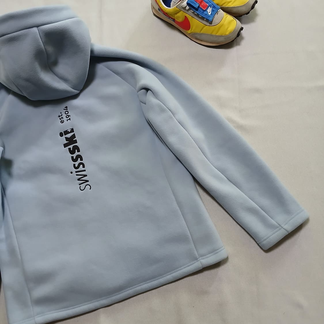 DESCENT 데상트 하늘색 본딩 후리스 아우디 따끈따끈 자켓 상품이미지6