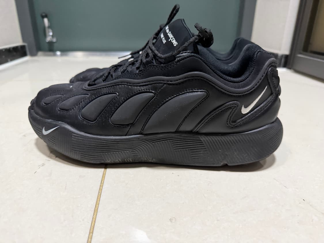 나이키 x 꼼데가르송 옴므 플러스 센스 96 SP 블랙 280 상품이미지2