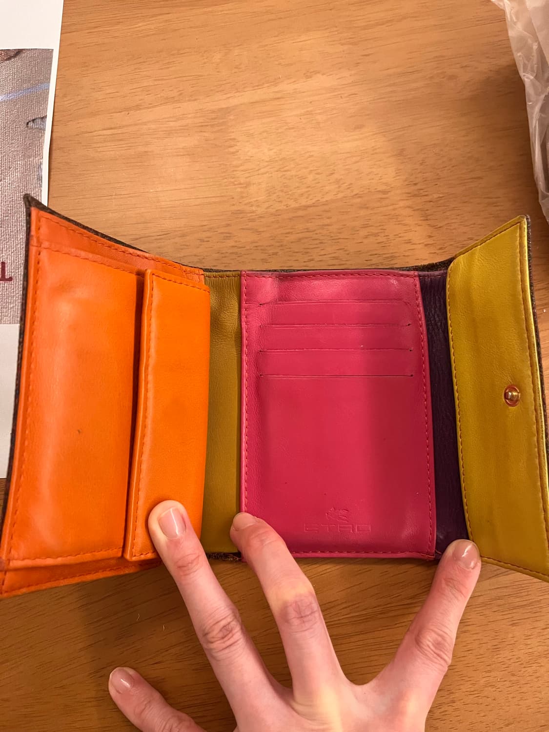 Etro 에트로 페이즐리 반지갑 상품이미지9