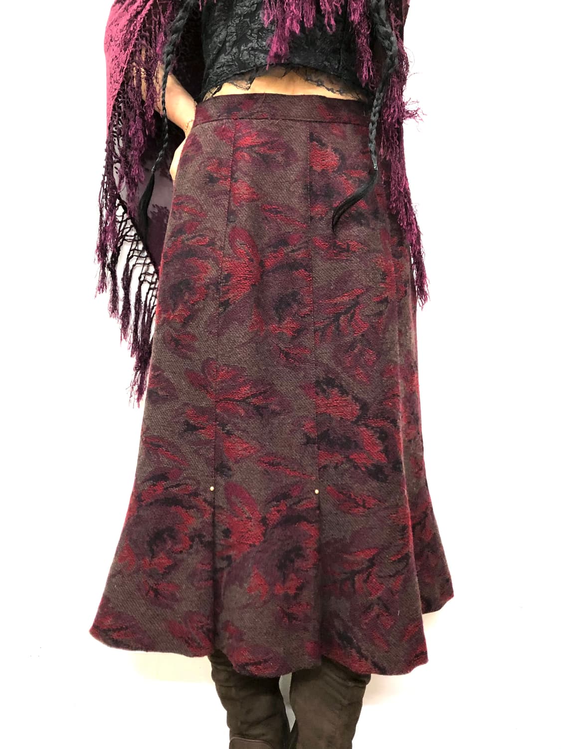 red floral oriental coordi set 상품이미지3