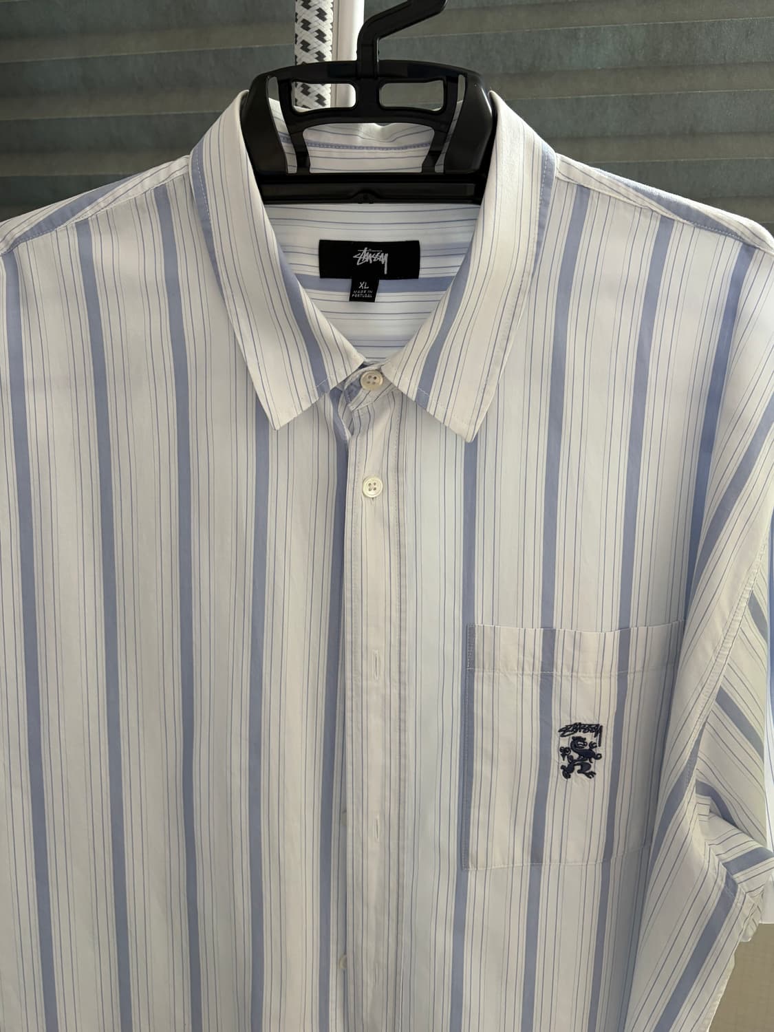 스투시 스트라이프 박스 반팔셔츠 상품이미지2