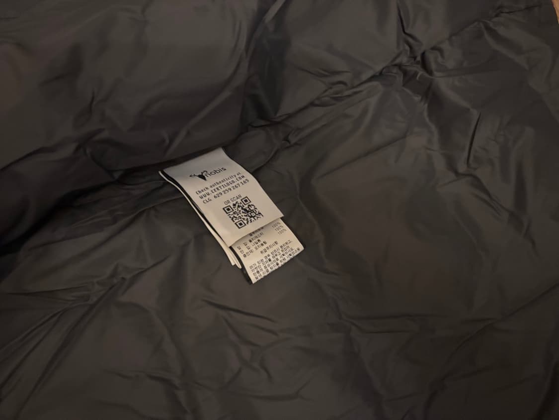 미착용 23fw 노비스  지아 구스 벨트 롱패딩 m정가220 상품이미지8