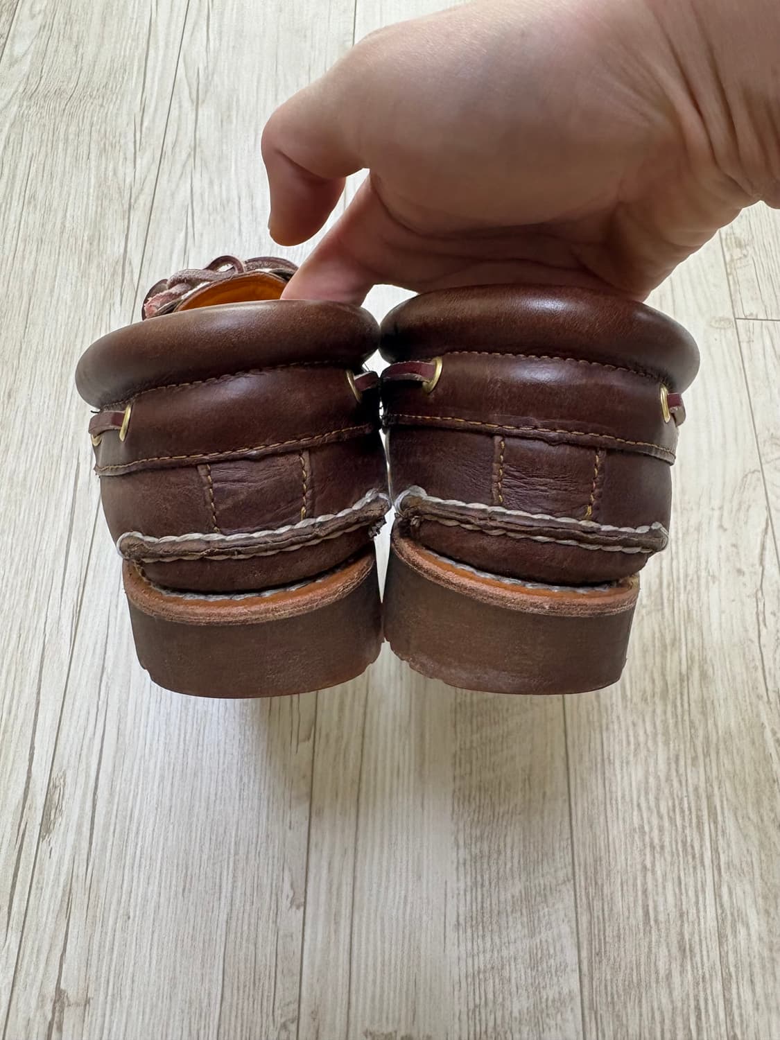 팀버랜드 3아이 보트슈즈 브라운 260 상품이미지5