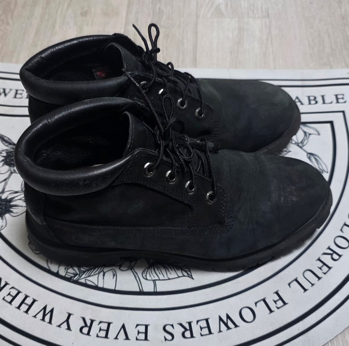 [8.5W 265]팀버랜드 넬리 추카(처카)블랙부츠 상품이미지2