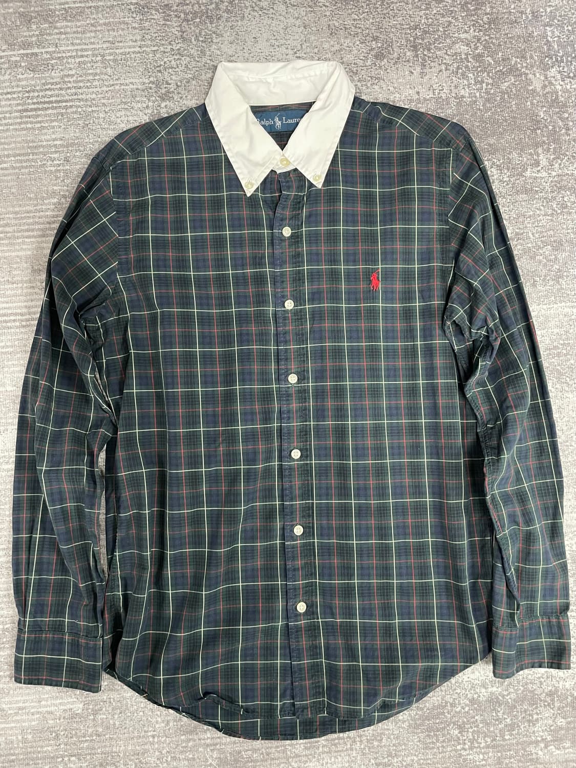 90s Polo RL 카라배색 셔츠 상품이미지1