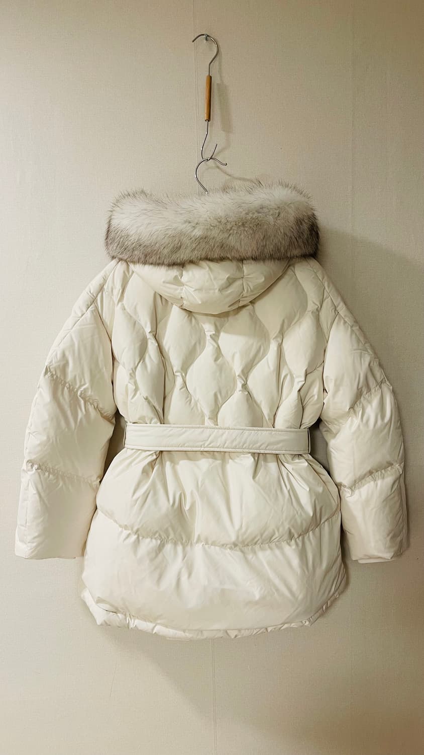 택포새상품)Bonispax 리얼 폭스퍼 패딩 55 정가 499,000원 상품이미지1