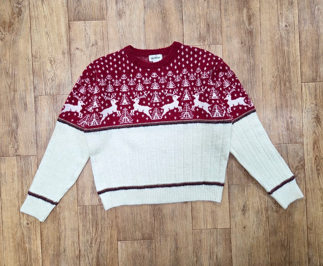 시엔느(SIENNE) 케빈 자카드니트 프리사이즈 상품이미지3