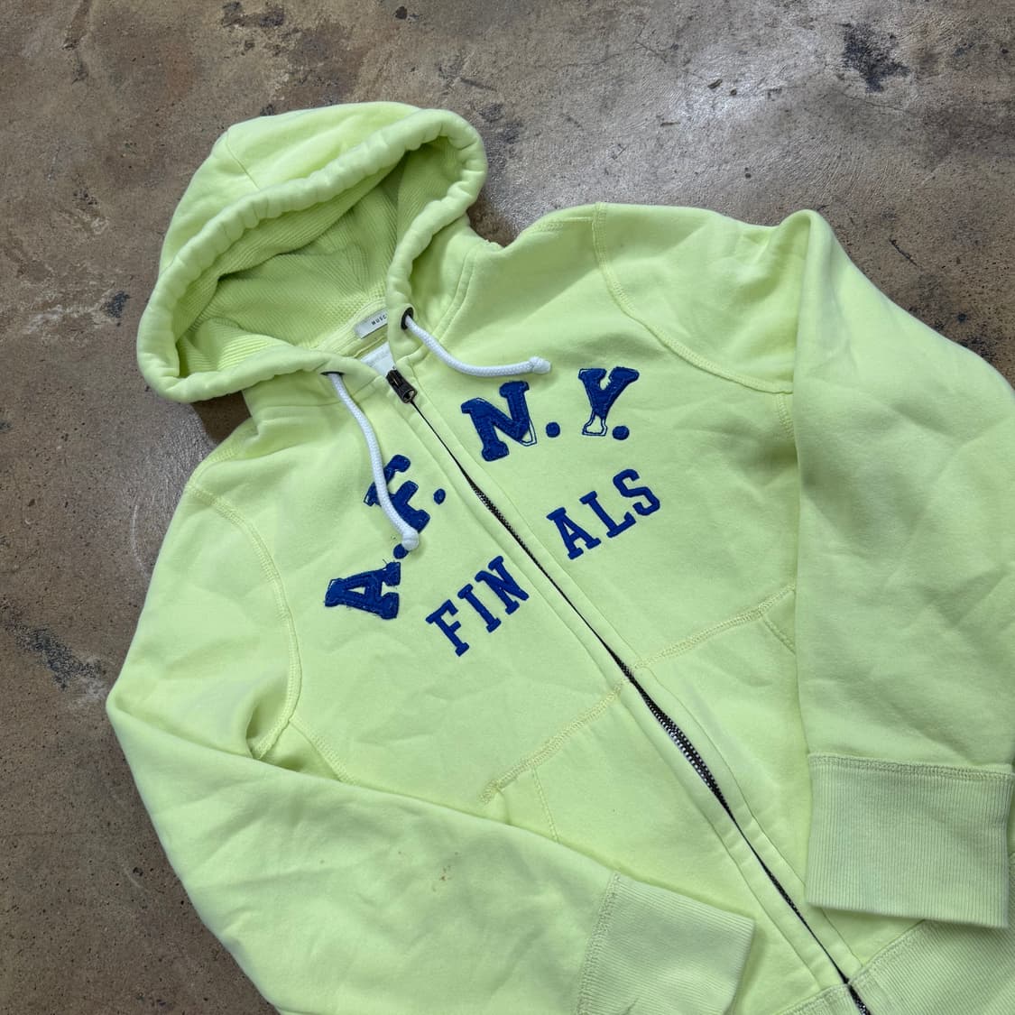 아베크롬비 레몬 옐로우 후드집업 상품이미지1