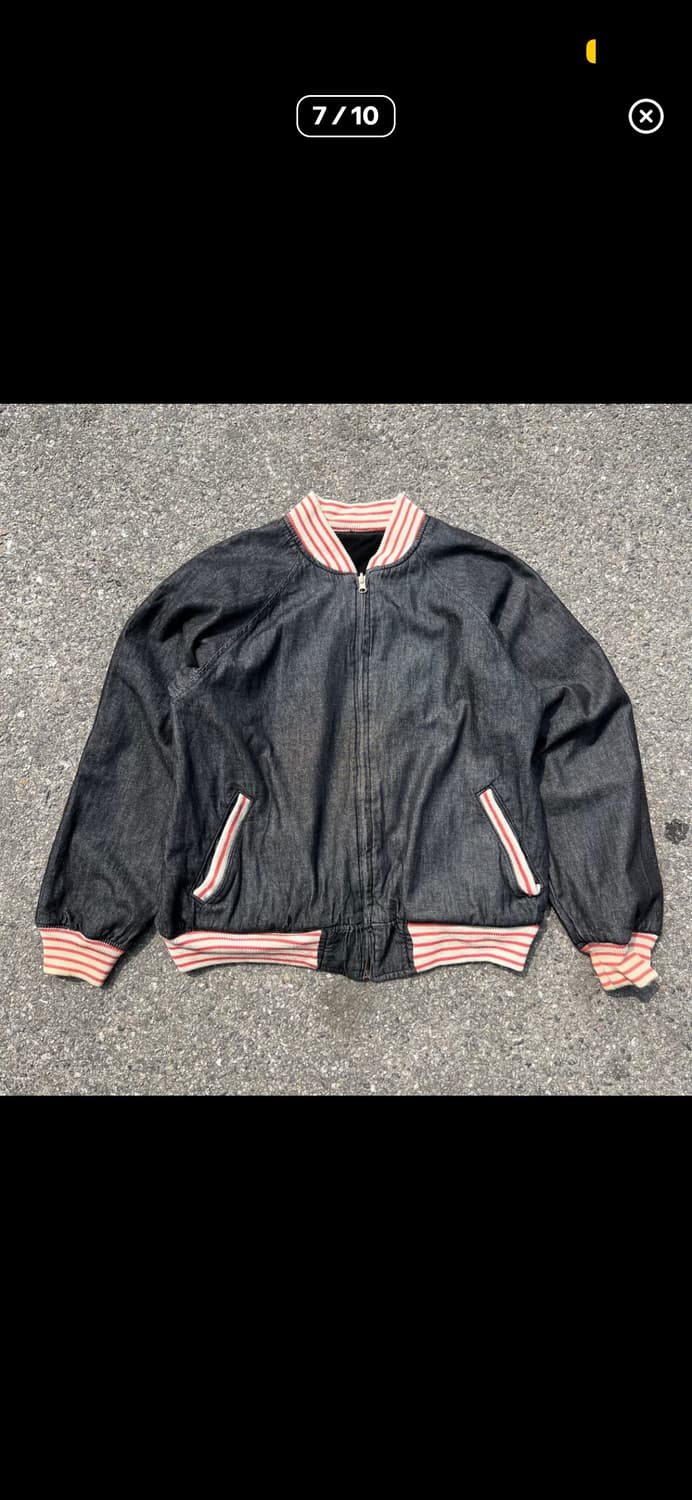 스크립트 리버시블 스카잔 상품이미지6