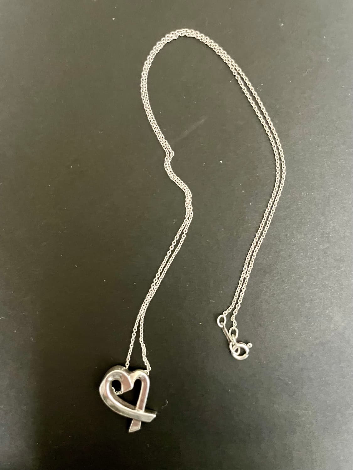 티파니앤코 러빙 하트 목걸이 🩶🤍🩵 상품이미지3