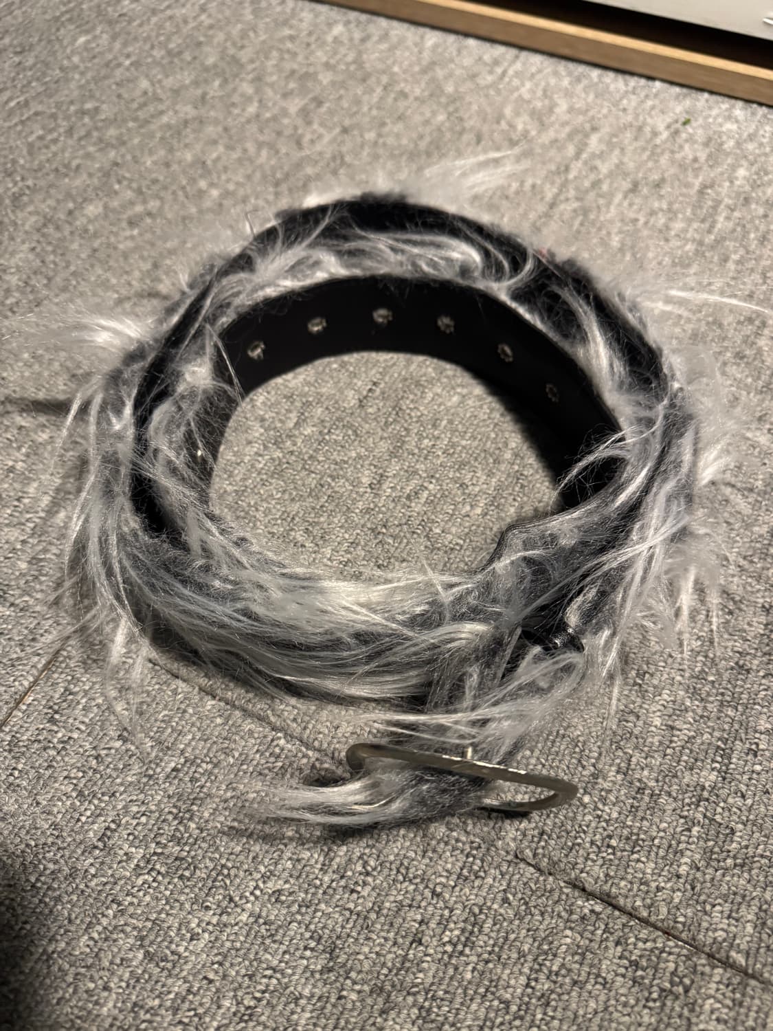 빈티지 퍼 벨트 상품이미지1